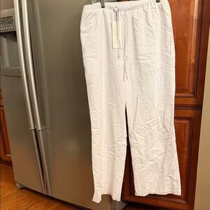 Men's Classic White Joggers